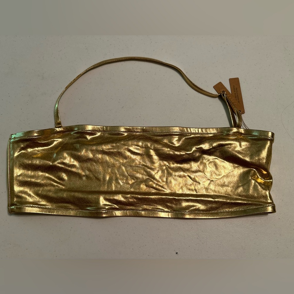 NWT Skims Limited Edition Metallic Bathing Suit - Picture 8 of 8